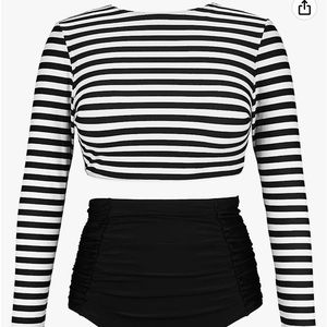 BRAND NEW!  COCOSHIP 2 PIECE SWIM SUIT.  SIZE 8.